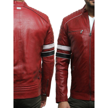 Leather Jacket Mens | Real Soft Nappa Lamb Leather Jacket For Men