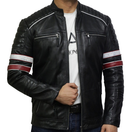 Leather Jacket Mens | Real Soft Nappa Lamb Leather Jacket For Men