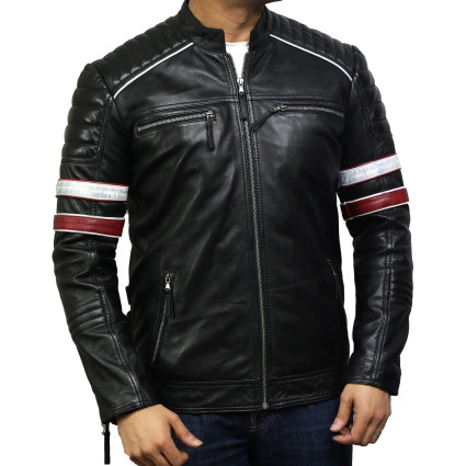 Leather Jacket Mens | Real Soft Nappa Lamb Leather Jacket For Men