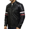 Leather Jacket Mens | Real Soft Nappa Lamb Leather Jacket For Men