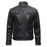 Leather Jacket Mens | Real Soft Nappa Lamb Leather Jacket For Men Distressed