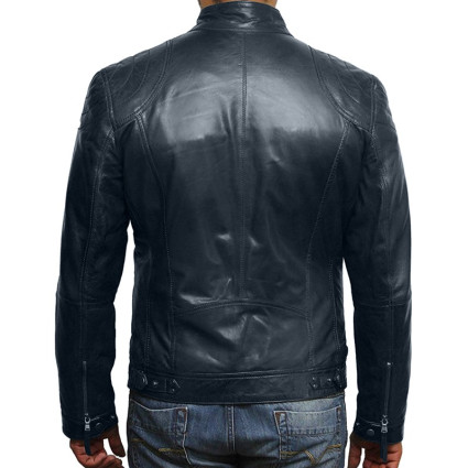 Stilig Trendy ekte skinnjakke på nett