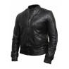 Leather Bomber jacket Mens | Real Soft Nappa Lamb Leather Jacket For Men