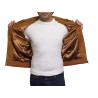 Leather Bomber Jacket Mens | Real Suede Goat Leather Jacket
