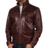 Leather Jacket Mens | Real Soft Nappa Lamb Leather Jacket For Men