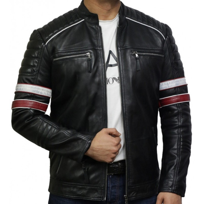 Leather Jacket Mens | Real Soft Nappa Lamb Leather Jacket For Men