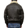 Mens Black Biker Jacket-Albert