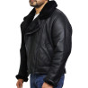 leather-bomber-sheepskin-shearling-jacket Mens-b3-aviator-flying