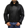 leather-bomber-sheepskin-shearling-jacket Mens-b3-aviator-flying