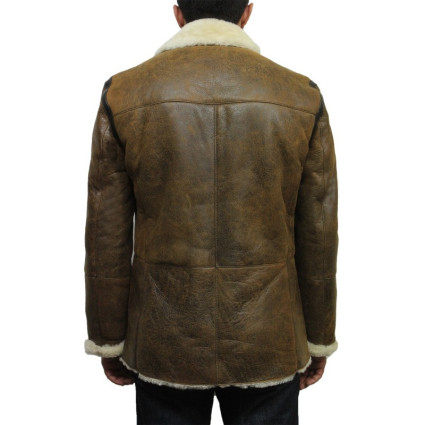 Men's shearling sheepskin jacket - Aahad
