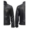 Leather Jacket Mens | Real Soft Nappa Lamb Leather Jacket For Men Distressed
