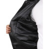 Men's Black Biker Jacket-Albert
