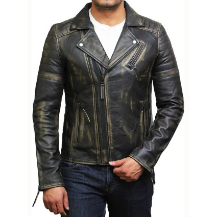 Leather Jacket Mens | Real Soft Nappa Lamb Leather Jacket For Men 