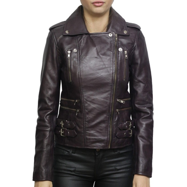 Leather Jacket Womens | Real Soft Nappa Lamb Leather Jacket For Women 