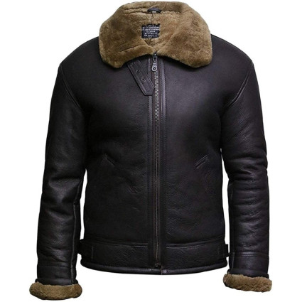 Men's shearling sheepskin jacket - Criss