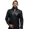 Leather Jacket Mens | Real Soft Nappa Lamb Leather Jacket For Men
