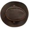 Australian Vintage Brown Western Style Cowboy Outback Real Suede Aussie Bush Hat