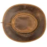 Cowboy Aussie Real Leather Hat Australian Black Western Outback Bush Hat