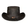 Cowboy Aussie Real Leather Hat Australian Black Western Outback Bush Hat
