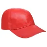 Mens Womens Real Nappa Leather Adjustable Golf Snapback Plain Baseball Cap Hat