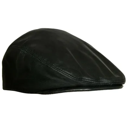 Mens Flat Hat Leather Peaky Blinders Beret Newsboy Gatsby Golf Cabbie Cap