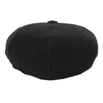 Mens Peaky Blinders Newsboy Wool 8 Panel Gatsby Flat Baker Hat