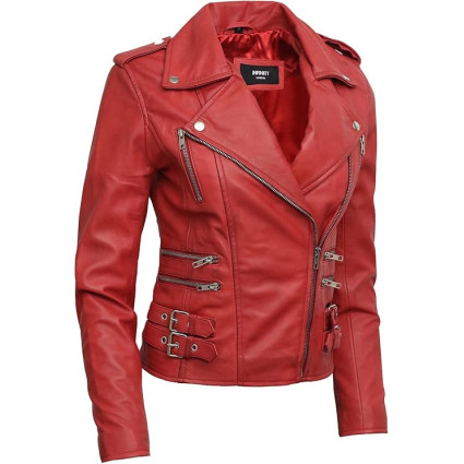Leather Jacket Womens | Real Soft Nappa Lamb Leather Jacket For Women