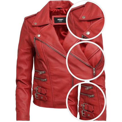 Leather Jacket Womens | Real Soft Nappa Lamb Leather Jacket For Women