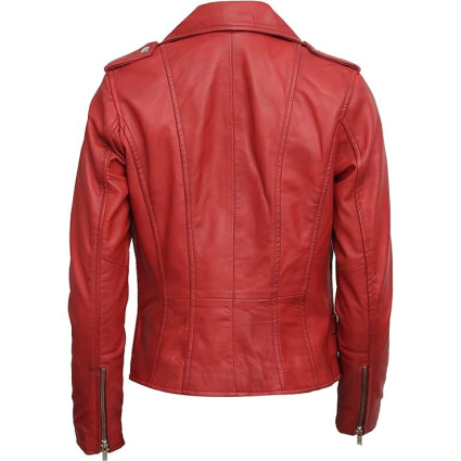 Leather Jacket Womens | Real Soft Nappa Lamb Leather Jacket For Women
